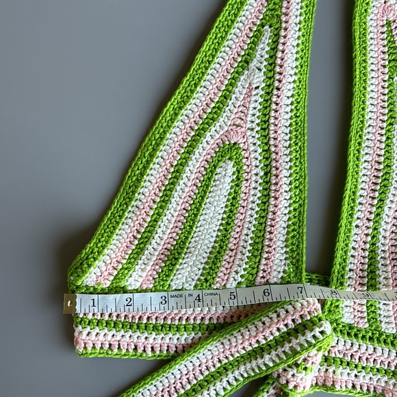 Crochet halter top - lined - Picture 6 of 10